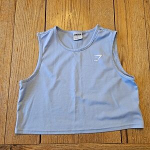 Gymshark Sky Blue Athletic Top